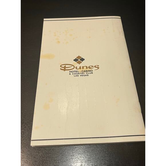 Dunes casino 1980s employee handbook - Picture 4 of 4